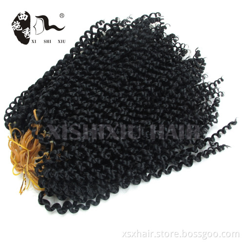 100% top quality afro bohemian jerry curl hair weave